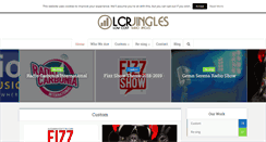 Desktop Screenshot of lcrjingles.com